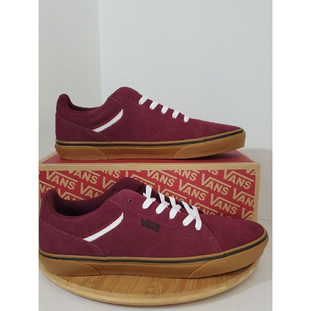 Vans Men's Seldan Suede Sneakers in Port Royale Size 11.5 NIB